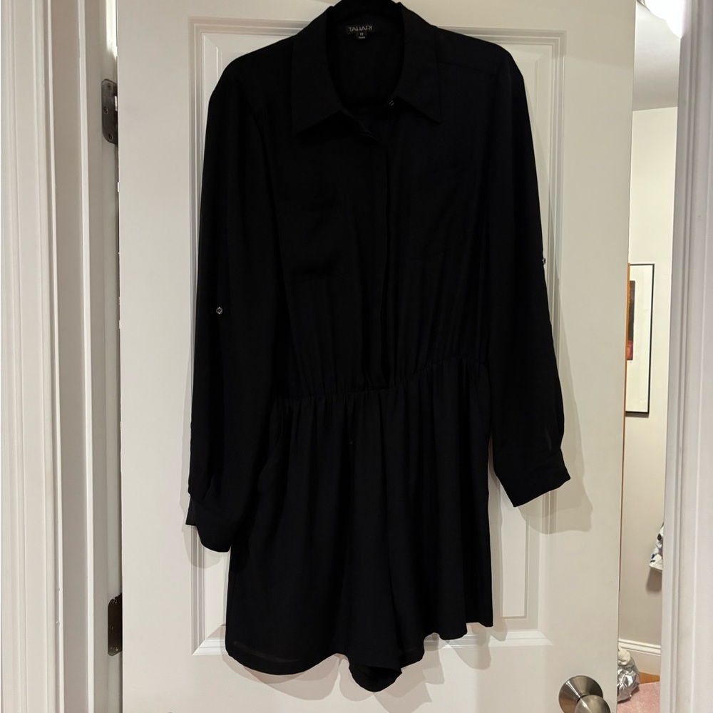 Tahari Black Jumpsuit